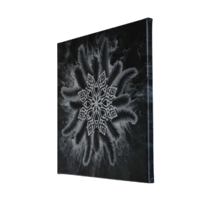 Snowflake | 30x30cm | Original Gemälde