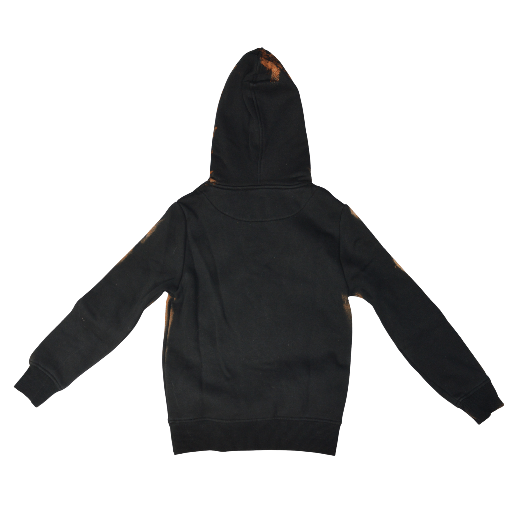 Handgemachter Kinder Hoodie mit Marmormuster – Unikat, Größe 134/140 - Image 2